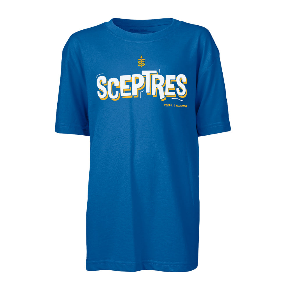 Bauer Toronto Sceptres Graphic Youth Blue T Shirt