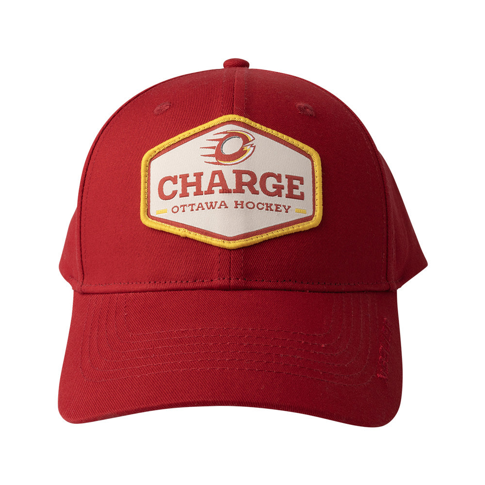 Bauer Ottawa Charge Patch Senior Red Hat