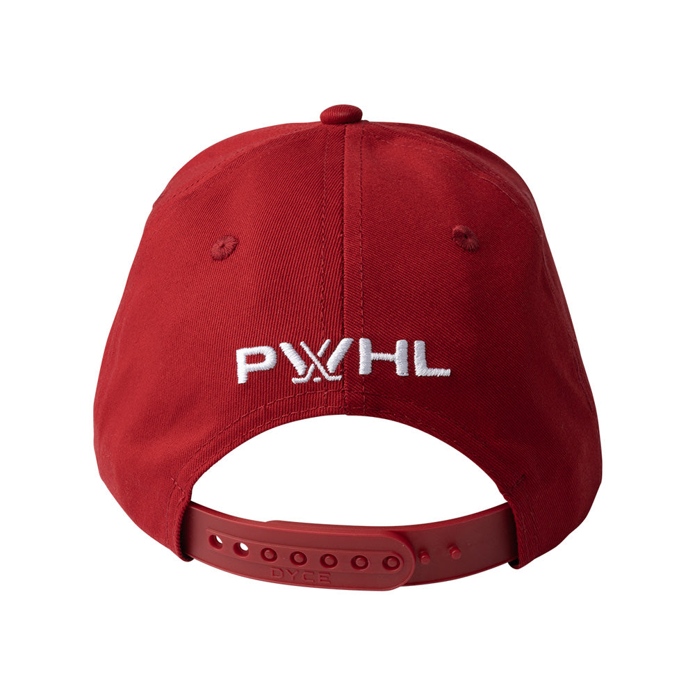 Bauer Ottawa Charge Senior Red Flat Brim Snapback Hat