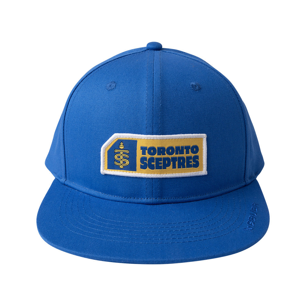 Bauer Toronto Sceptres Senior Blue Flat Brim Snapback Hat