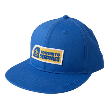 Bauer Toronto Sceptres Senior Blue Flat Brim Snapback Hat