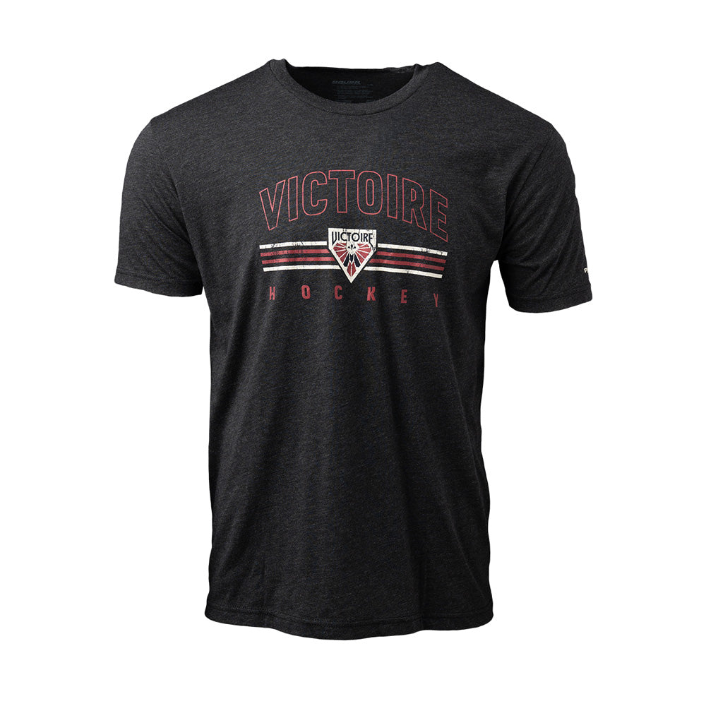 Bauer Montreal Victoire Senior Black Tri Blend T Shirt