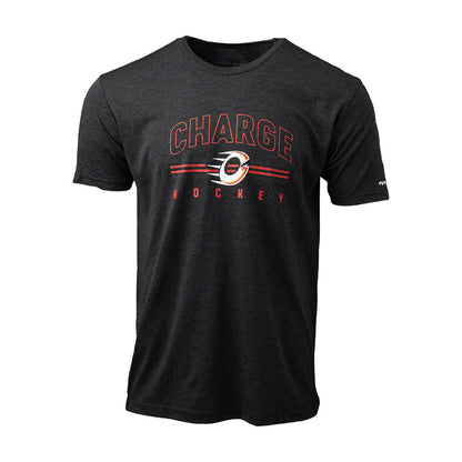 Bauer Ottawa Charge Senior Black Tri Blend T Shirt