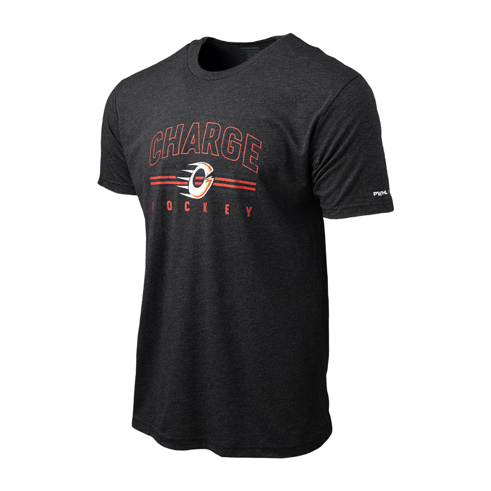 Bauer Ottawa Charge Senior Black Tri Blend T Shirt