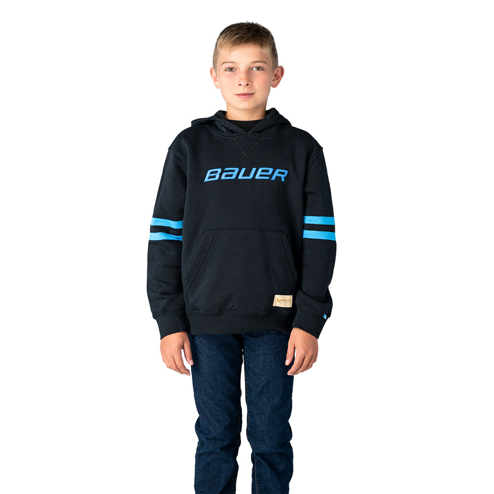 Bauer Novelty Jersey Youth Black Hoodie