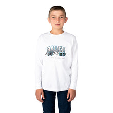 Bauer Banner Graphic Youth White Long Sleeve Shirt