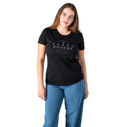 Bauer Night Owl Graphic Women's Black T Shirt