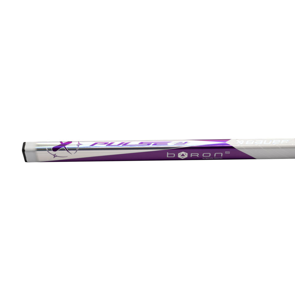 Bauer Pulse 2 White Senior 62" Hockey Stick
