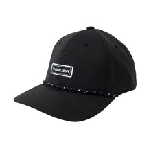 Bauer Rope Performance Black Snapback Hat