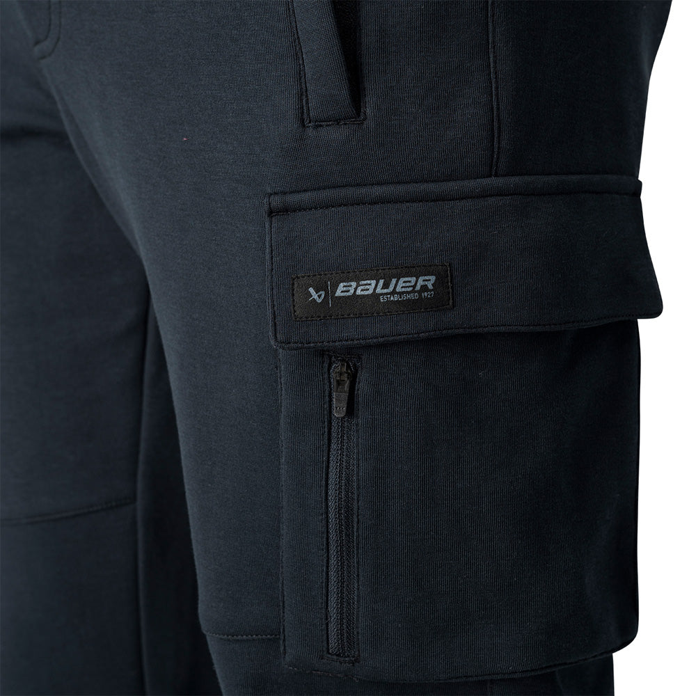 Bauer Men's Black Cargo Pants