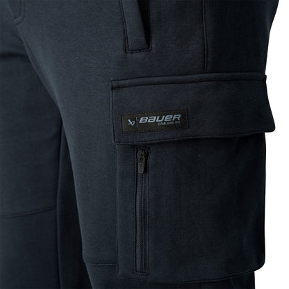 Bauer Men's Black Cargo Pants