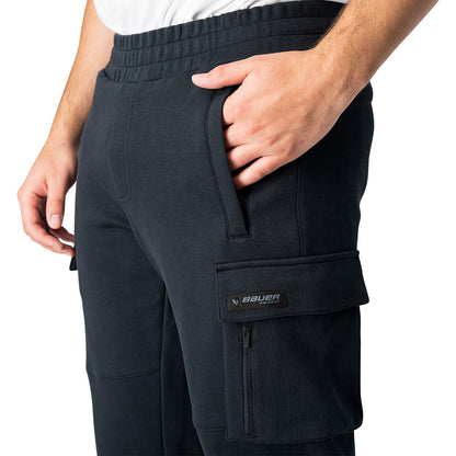 Bauer Men's Black Cargo Pants