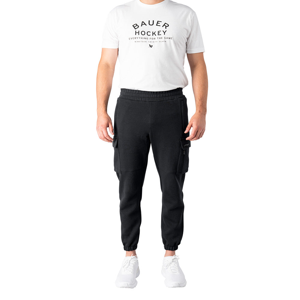 Bauer Men's Black Cargo Pants