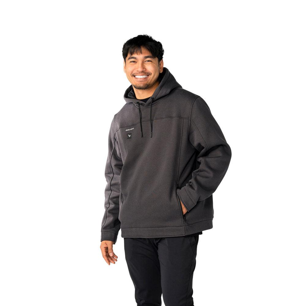 Bauer Redline Heated Men's Grey Hoodie