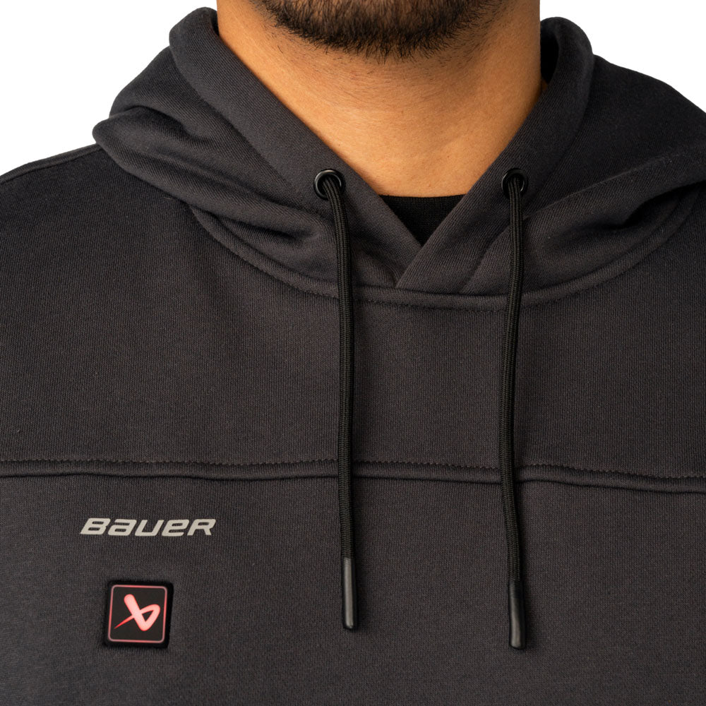 Bauer Redline Heated Men's Grey Hoodie