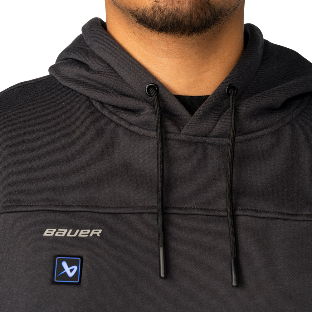 Bauer Redline Heated Men's Grey Hoodie