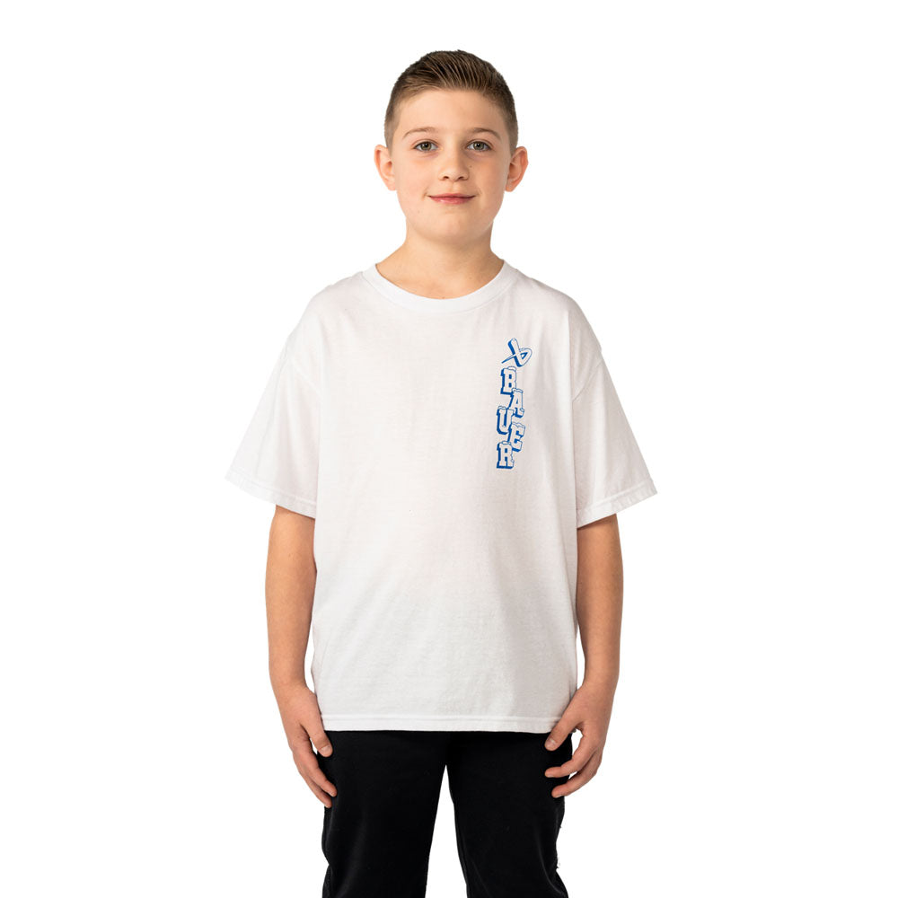 Bauer Frosted Graphic Youth White T Shirt
