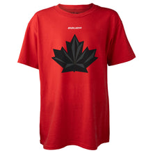 Bauer X Hockey Canada® Connor McDavid Name And Number Youth Red T Shirt