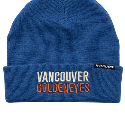 Bauer Vancouver Goldeneyes Blue Toque