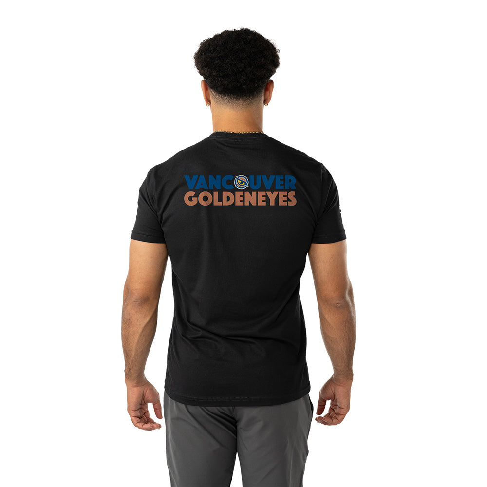 Bauer Vancouver Goldeneyes Adult Black T Shirt