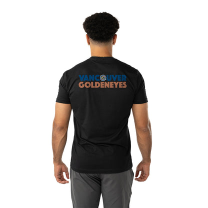 Bauer Vancouver Goldeneyes Adult Black T Shirt