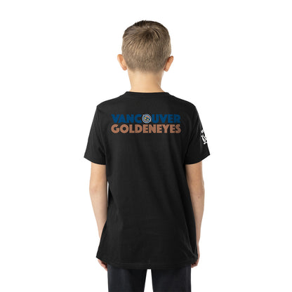 Bauer Vancouver Goldeneyes Youth Black T Shirt