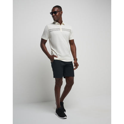 TRAVISMATHEW KAYAK CRUISE VANILLA ICE POLO SHIRT