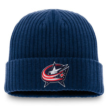 Fanatics Columbus Blue Jackets Core Navy Knit Toque