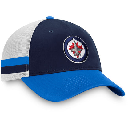 FANATICS WINNIPEG JETS BREAKAWAY STRUCTURED ADJUSTABLE TRUCKER HAT