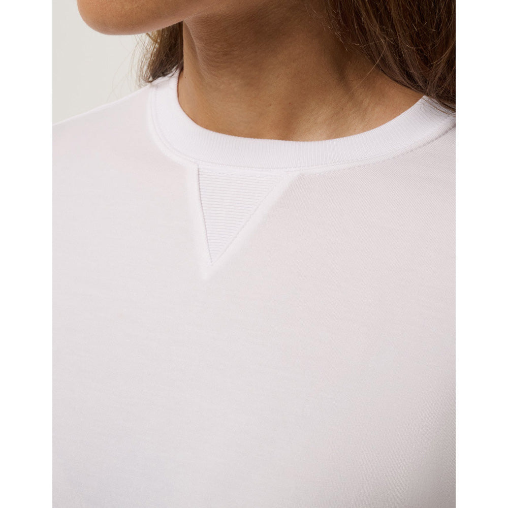 TravisMathew Cloud Women's White Pullover Shirt