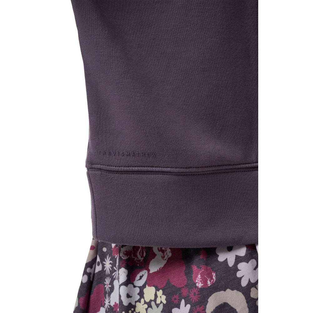 Travis Mathew Skyloft Soft Women's Soft Graystone Half Zip