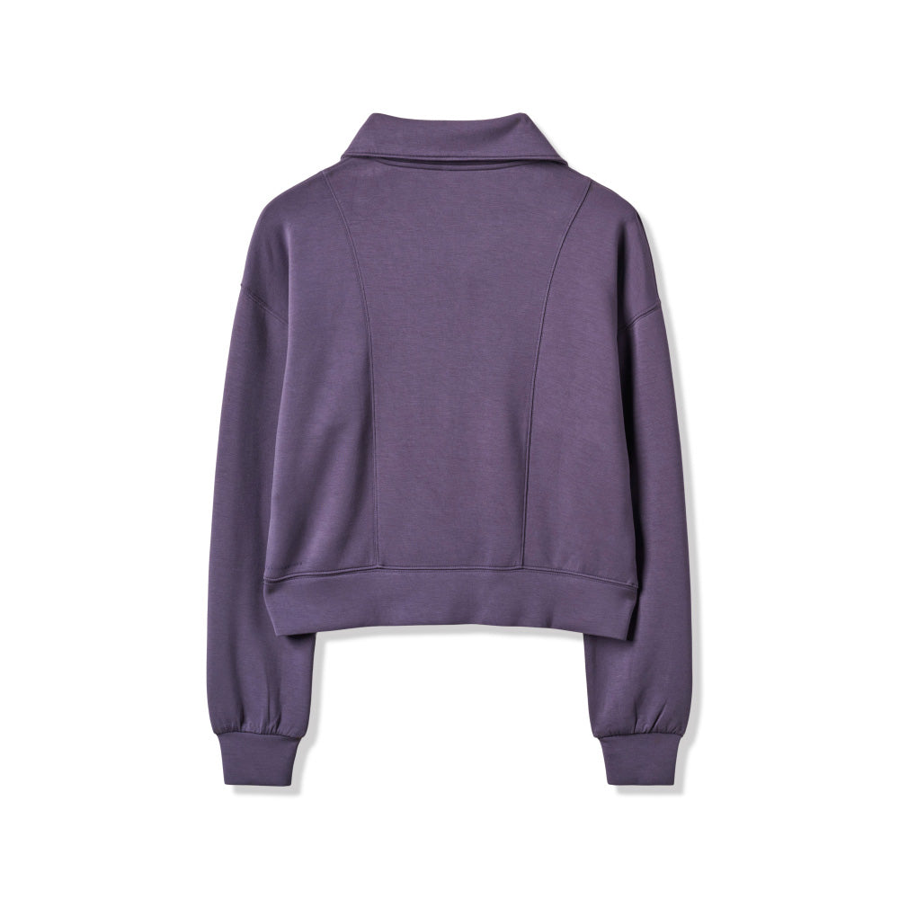 Travis Mathew Skyloft Soft Women's Soft Graystone Half Zip