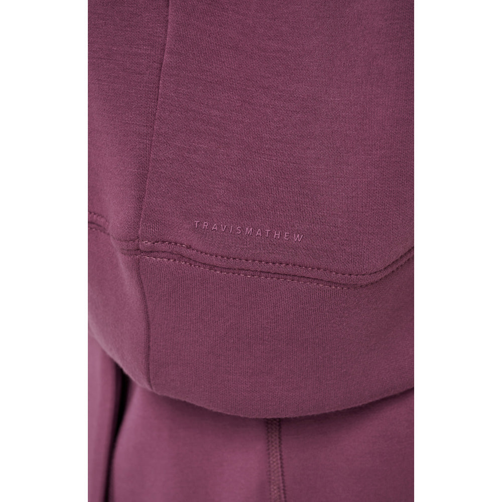 Travis Mathew Skyloft Soft Women's Soft Damson Half Zip