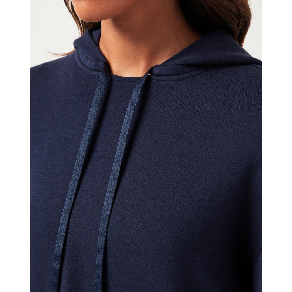 TravisMathew Skyloft Women's Soft Navy Hoodie