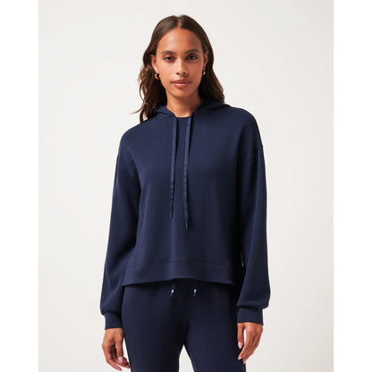 TravisMathew Skyloft Women's Soft Navy Hoodie