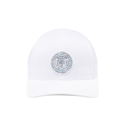 TRAVIS MATHEW THE PATCH FLORAL WHITE HAT