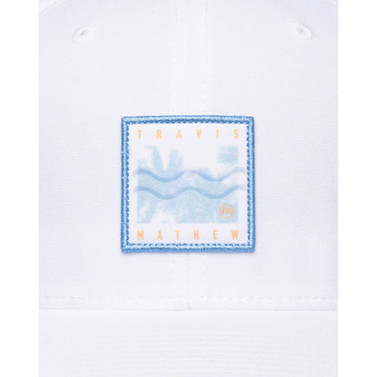 TRAVIS MATHEW IN THE LINE UP HAT WHITE HAT