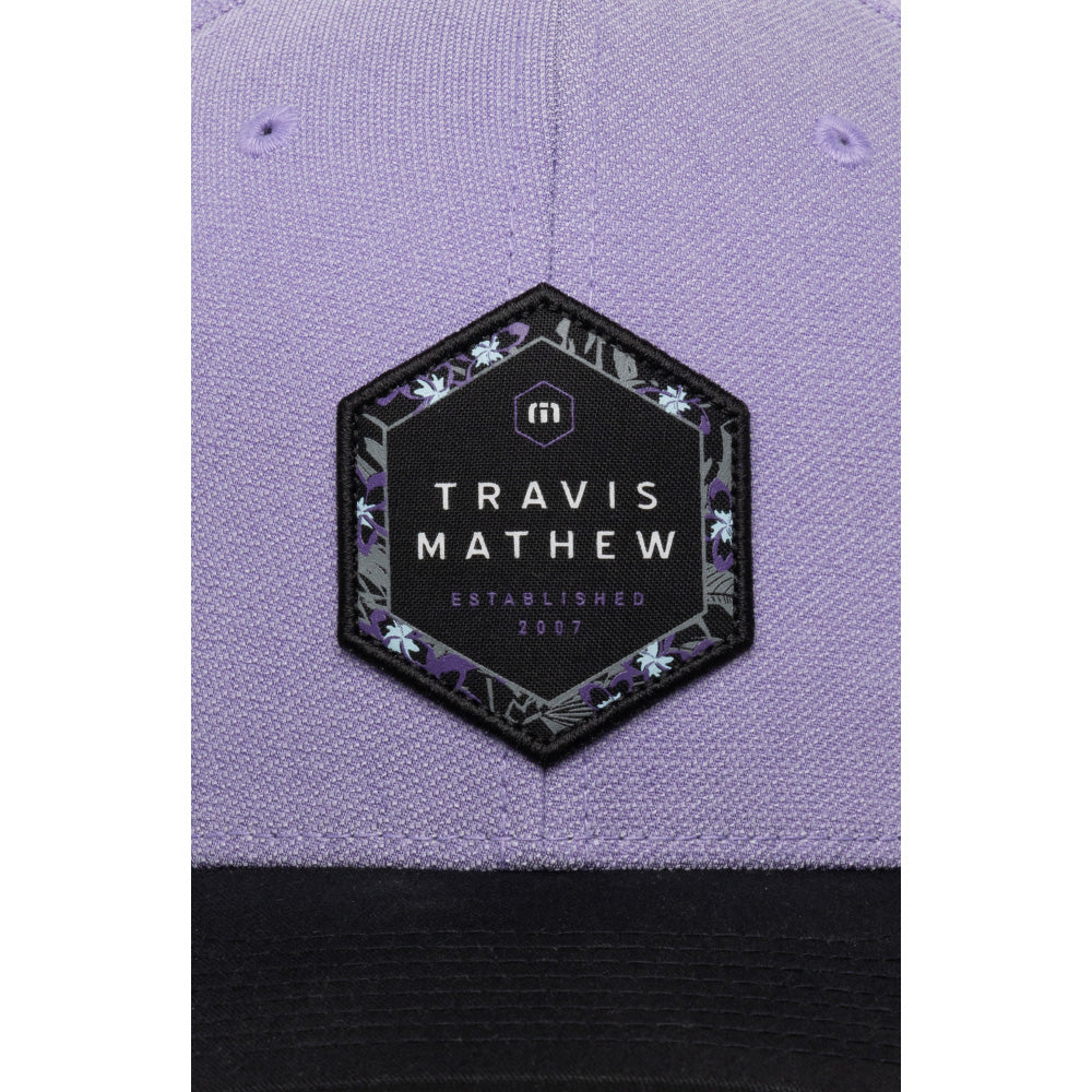 TRAVIS MATHEW TALL BAMBOO PURPLE HAT