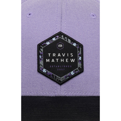 TRAVIS MATHEW TALL BAMBOO PURPLE HAT
