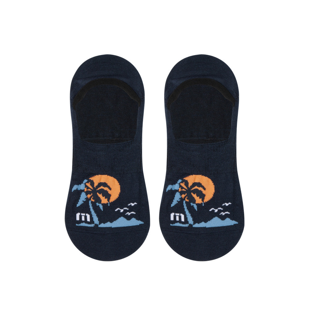 TRAVIS MATHEW SOUTH SEAS GETAWAY TOTAL ECLIPSE SOCKS