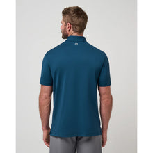 TravisMathew Heater Pro Chest Stripe Men's Navy Polo Shirt