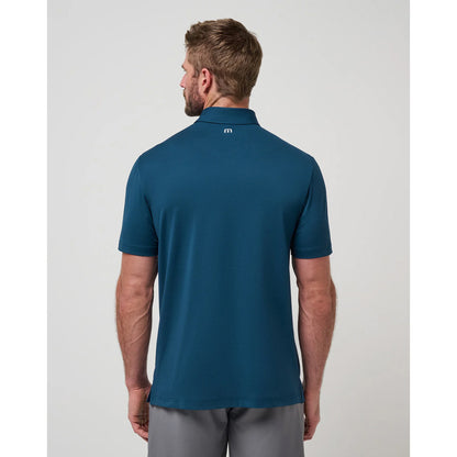 TravisMathew Heater Pro Chest Stripe Men's Navy Polo Shirt