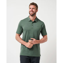 TravisMathew The Heater Men's Olive Polo Shirt