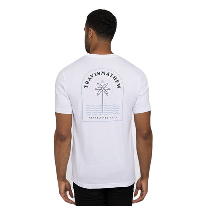 TRAVISMATHEW HASTA LUEGO WHITE T SHIRT