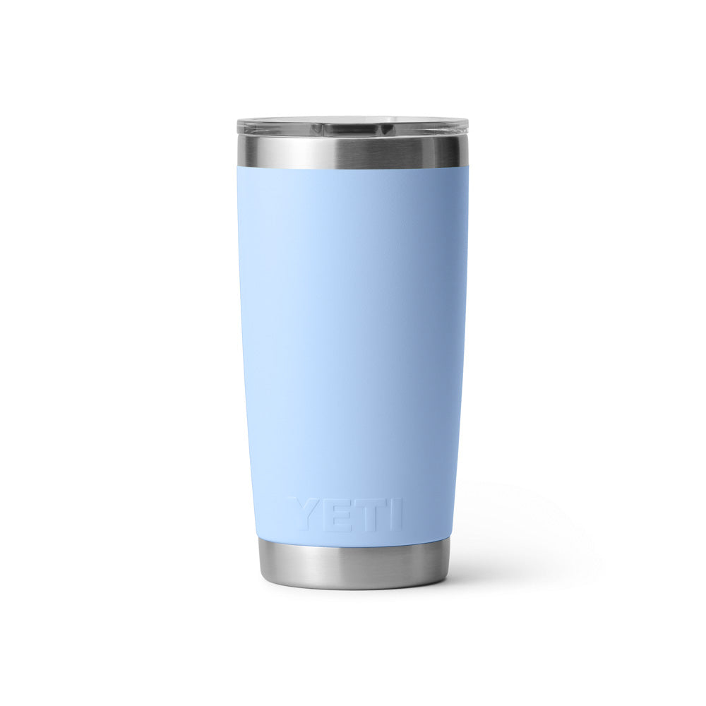 YETI RAMBLER 20 OZ BIG SKY BLUE TUMBLER