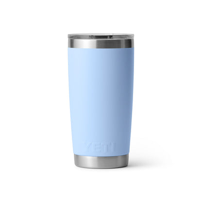 YETI RAMBLER 20 OZ BIG SKY BLUE TUMBLER