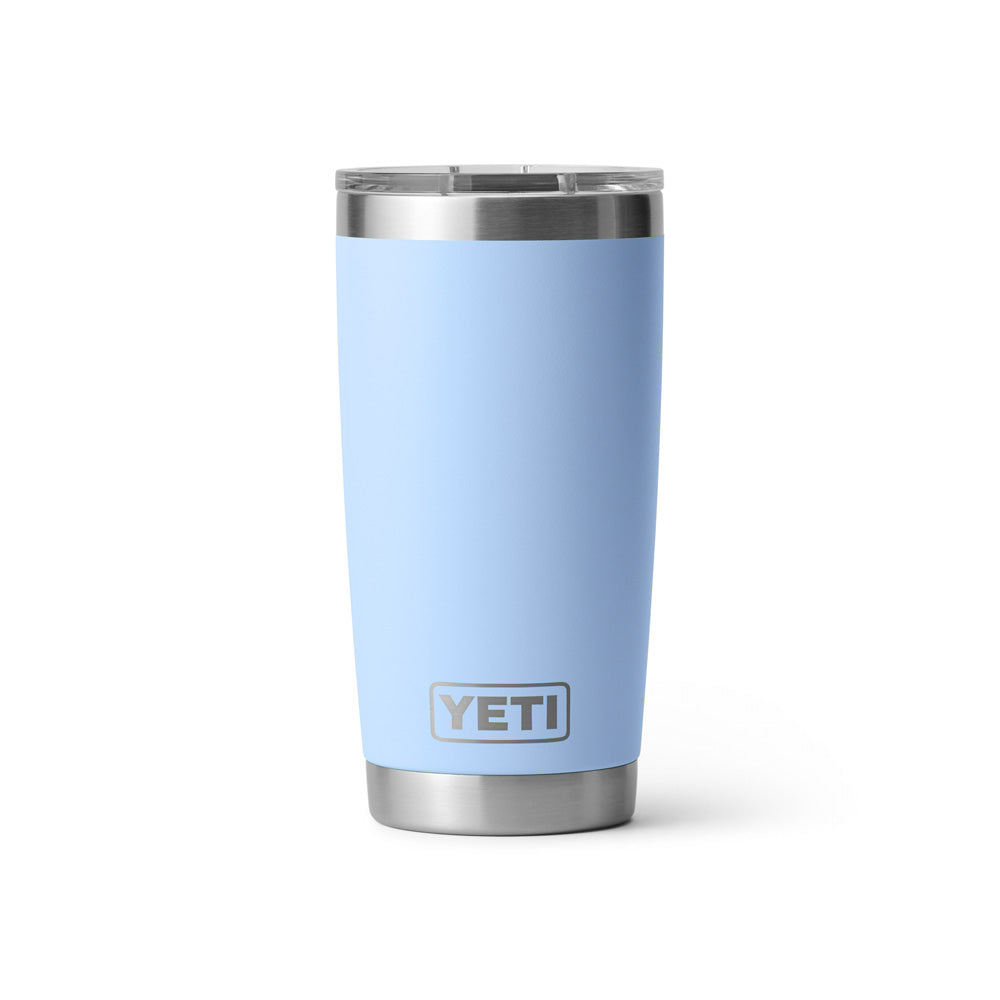 YETI RAMBLER 20 OZ BIG SKY BLUE TUMBLER