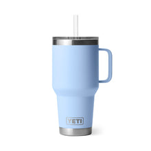 YETI RAMBLER 35 OZ BIG SKY BLUE STRAW MUG