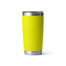 YETI RAMBLER 20 OZ FIREFLY YELLOW TUMBLER
