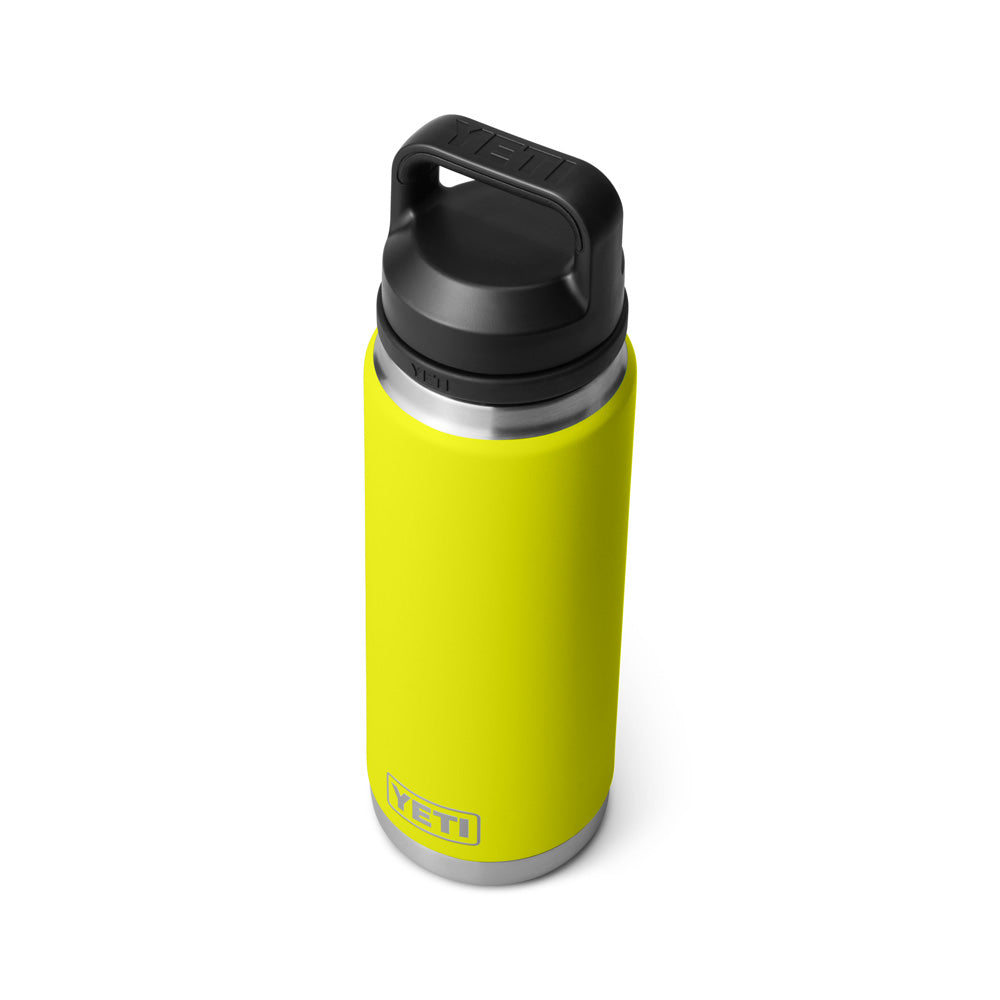YETI RAMBLER 26 OZ FIREFLY YELLOW CHUG BOTTLE